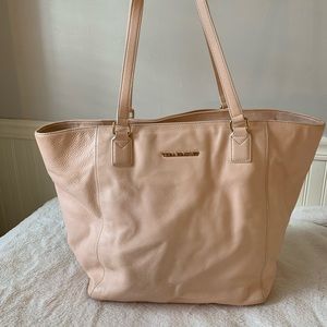 Vera Bradley Pastel Pink Leather Tote